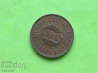 1/2 cent 1964 Σιέρα Λεόνε AUnc
