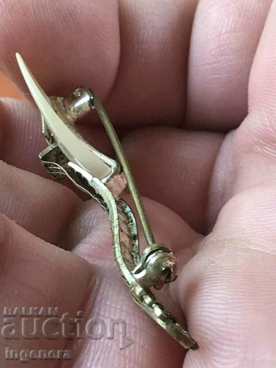 Delivery of BROOCH SYMBOL METAL MOTHER OF PEARL BALALAYA GUITAR COLLECTIBLE Delivery of BROOCH SYMBOL METAL MOTHER OF PEARL BALALAYA GUITAR COLLECTIBLE