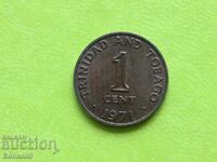 1 cent 1971 Trinidad și Tobago Unc