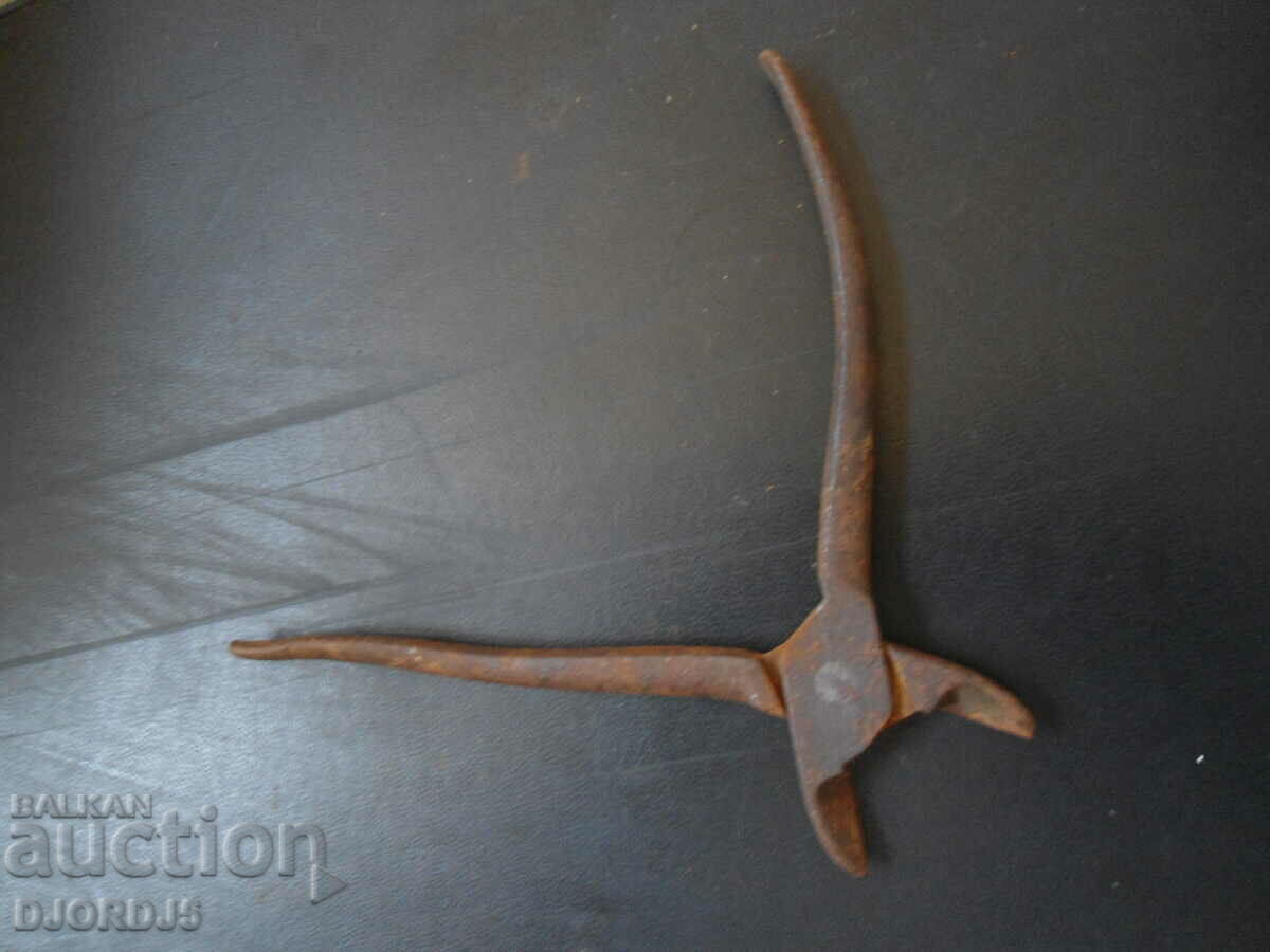 Auction  Old pliers, incisors