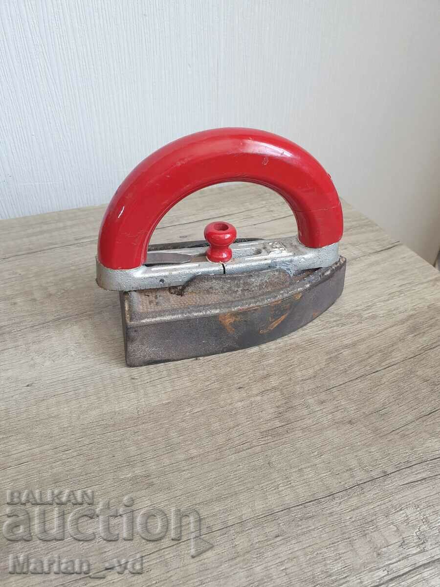 Old antique collector's iron