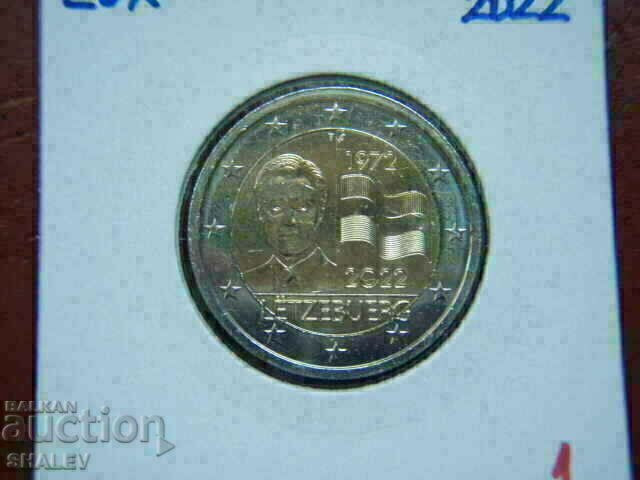 2 euro 2022 Luxembourg "50 years"(1) /Luxembourg/ Unc 2 euro with price 19.89 BGN | € 10.17 2 euro 2022 Luxembourg "50 years"(1) /Luxembourg/ Unc 2 euro with price 19.89 BGN | € 10.17