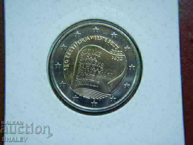 Auction 2 euro 2022 Estonia "150 years" (1) /Estonia/ - Unc (2 euro) Auction 2 euro 2022 Estonia "150 years" (1) /Estonia/ - Unc (2 euro)