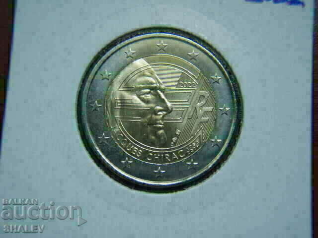 Delivery of 2 euro 2022 France "Chirac" (1) /France/ - Unc (2 euro) Delivery of 2 euro 2022 France "Chirac" (1) /France/ - Unc (2 euro)