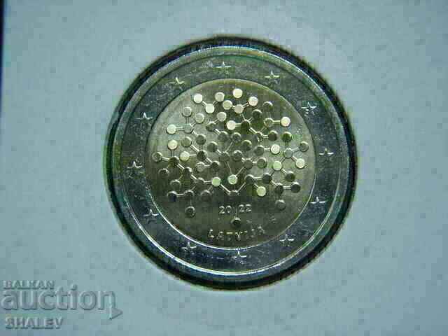 2 euro 2022 Latvia "100 years Bank of Latvia" / Latvia 2 euro