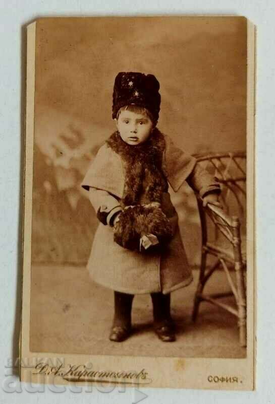 1891 SOFIA CHILD CHILD OLD PHOTO PHOTO CARDBOARD