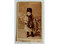 1891 SOFIA CHILD CHILD OLD PHOTO PHOTO CARDBOARD