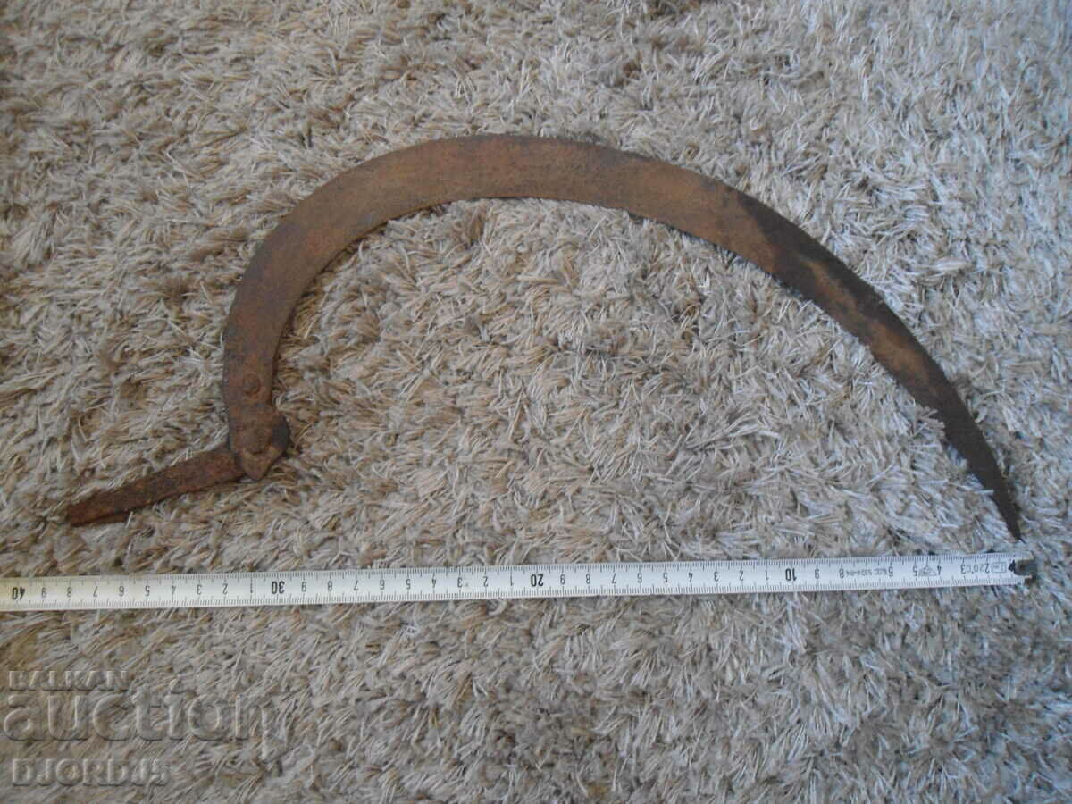 Old sickle, engraved, markings - 6 Old sickle, engraved, markings - 6