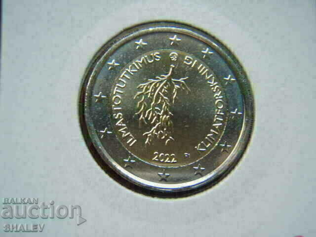 2 euro 2022 Finlanda „Climat” (2) /Finlanda/ - Unc (2 euro) cu preț € 14.89 | 29.12 BGN
