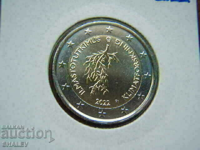 Delivery of 2 euro 2022 Finland "Climat" (2) /Finland/ - Unc (2 euro) Delivery of 2 euro 2022 Finland "Climat" (2) /Finland/ - Unc (2 euro)