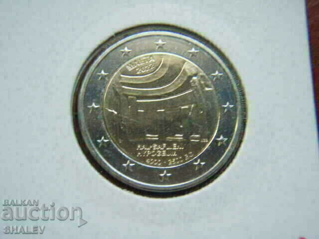 Auction  2 euro 2022 Malta "Hal-Saflieni Hypogeum" (2) /Malta/ 2 euro