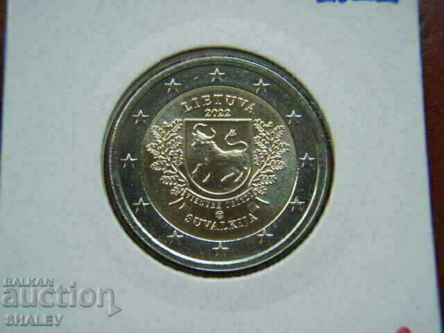 Auction 2 euro 2022 Litva "Suvalkija" (2) /Lithuania/ - Unc (2 euro) Auction 2 euro 2022 Litva "Suvalkija" (2) /Lithuania/ - Unc (2 euro)