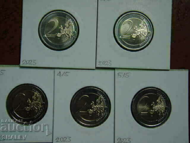 Delivery of 2 Euro 2023 Germany "Karl d'Grose" A,D,F,G,J Germany 2 euro