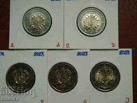 2 Euro 2023 Germany "Karl d'Grose" A,D,F,G,J Германия 2 евро