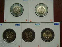 2 euro 2023 Germania „Karl d'Grose” A,D,F,G,J Germania 2 euro