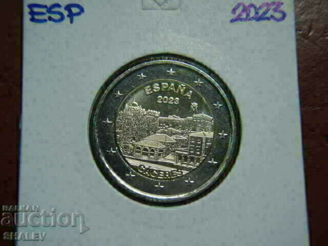 Δημοπρασία 2 Euro 2023 Ισπανία "Caceres" /Ισπανία/ (1) - Unc (2 ευρώ)