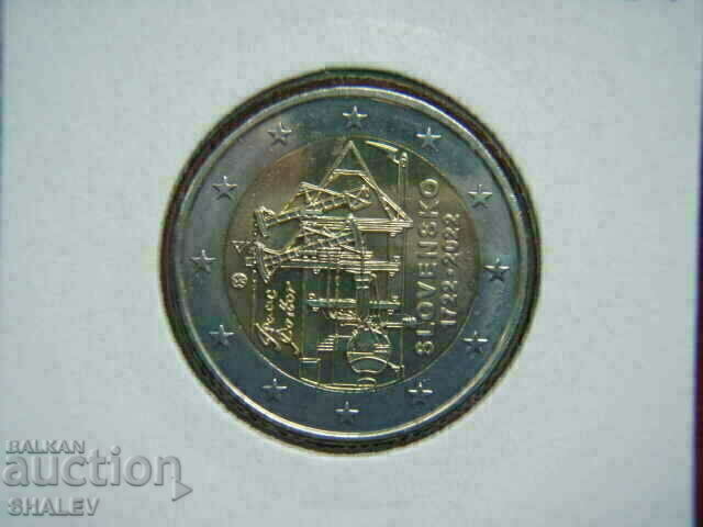 Auction  2 euro 2022 Slovakia "300 years" - Unc (2 euro)