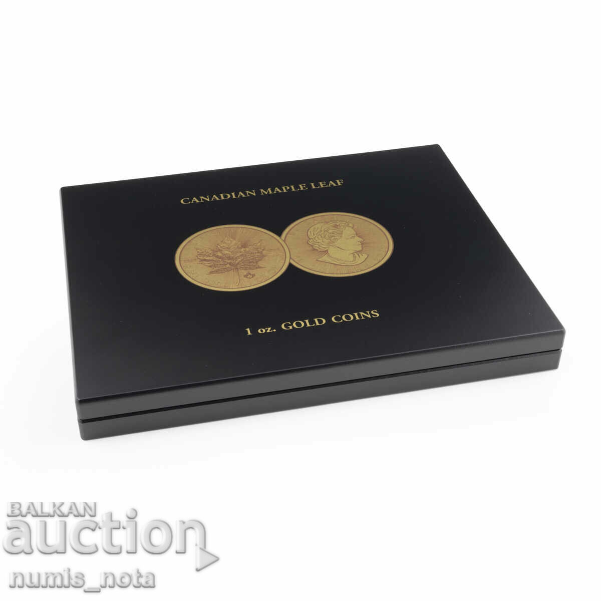 luxury box for 30 gold coins of 1 oz. Maple Leaf with price 98.00 BGN | € 50.11 luxury box for 30 gold coins of 1 oz. Maple Leaf with price 98.00 BGN | € 50.11