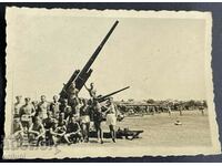 3511 Царство България войници германско зенитно оръдие ВСВ