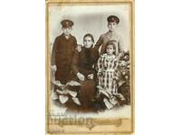 СТАРА ФОТОГРАФИЯ - КАРТОН - БАГДАСАРЯН - ПЛОВДИВ - 1240