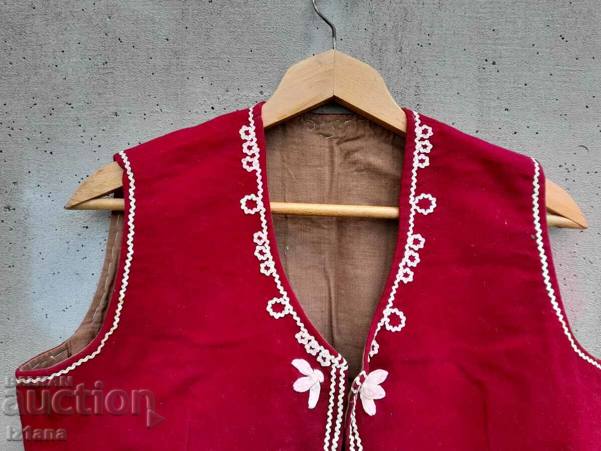 Old baby ethno vest, vest with price 55.00 BGN | € 28.12