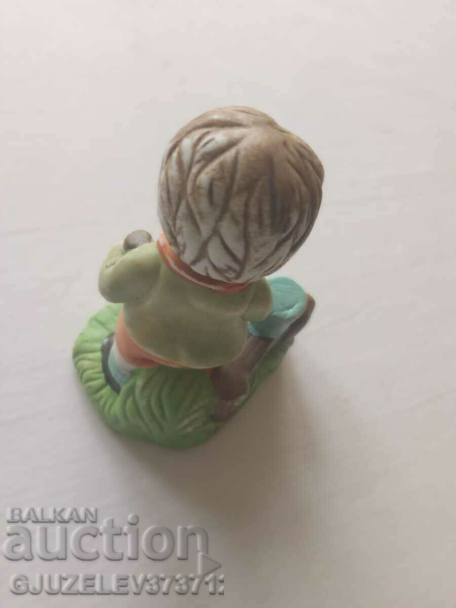 Παράδοση Πορσελάνινη φιγούρα Ολλανδού αγοριού Παράδοση Πορσελάνινη φιγούρα Ολλανδού αγοριού