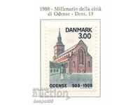 1988. Denmark. The 1000th anniversary of the city of Odense.