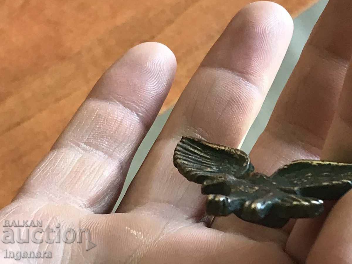 EAGLE BADGE BRONZE OLD MOUNTAIN EAGLE - 7