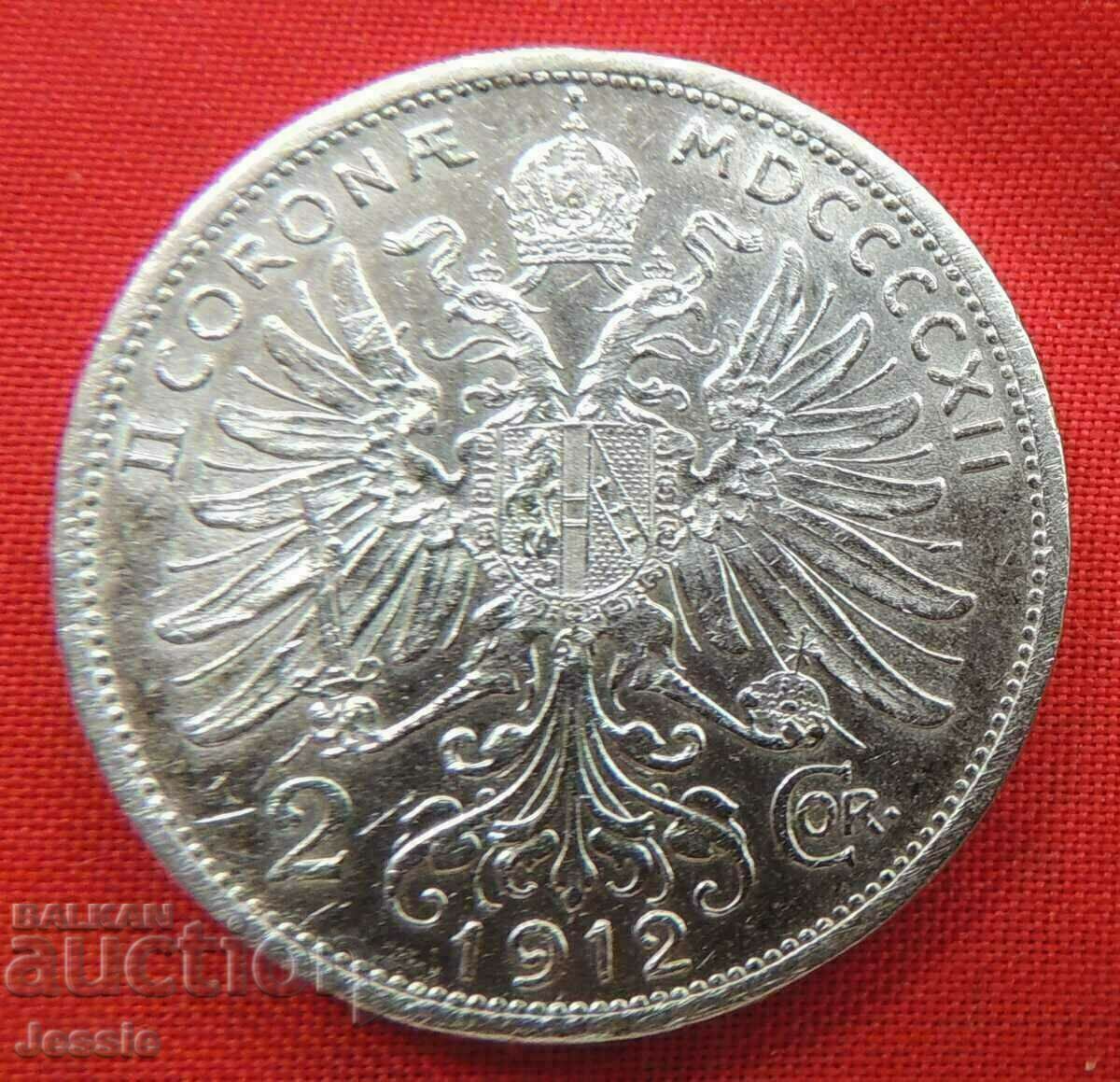 2 Крони 1912 Австрия