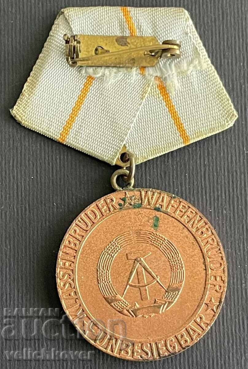 34739 GDR military medal Brotherhood of Arms 3rd century Warsaw with price 40.00 BGN | € 20.45 34739 GDR military medal Brotherhood of Arms 3rd century Warsaw with price 40.00 BGN | € 20.45