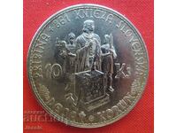 10 coroane 1944 Slovacia argint