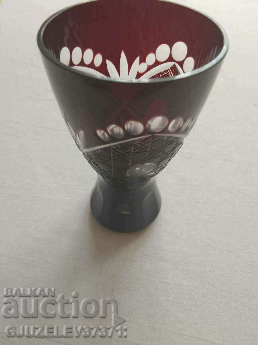 Рязан кристал Винтидж- Ваза Рубинено червен с цена 69.00 лв. | € 35.28 Рязан кристал Винтидж- Ваза Рубинено червен с цена 69.00 лв. | € 35.28