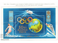 1972. Ουγγαρία. Ολυμπιακοί Αγώνες - Σαπόρο και Μόναχο. Μπλοκ