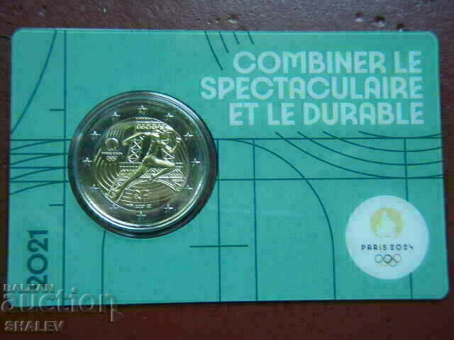 Licitație 2 euro 2021 Franța „Olympiada Paris 2024” (2) Franța 2 euro Licitație 2 euro 2021 Franța „Olympiada Paris 2024” (2) Franța 2 euro