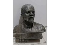 Aluminum bust of Lenin, figure, sculpture, statuette