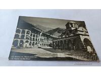 Carte poștală Mănăstirea Rila Vedere Gr. Paskov 1932
