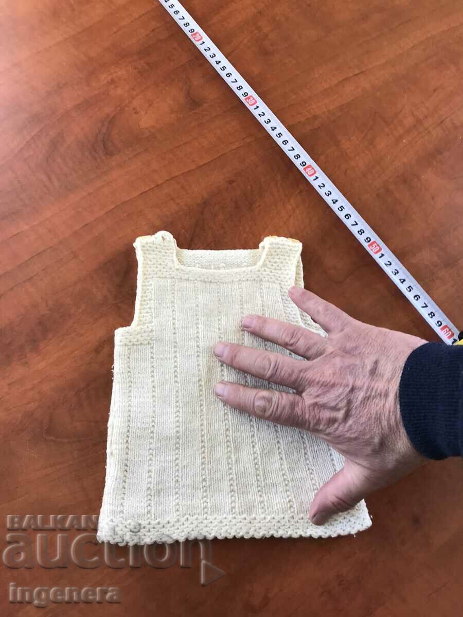 SWEATER CHILDREN'S BABY'S WOOL VINTAGE SWEATER - 6 SWEATER CHILDREN'S BABY'S WOOL VINTAGE SWEATER - 6