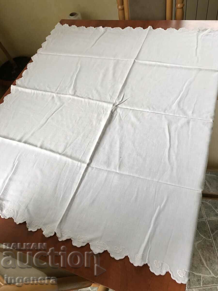 DIAPER COTTON EMBROIDERY BABY ANTIQUE-90 X 90 CM with price 12.00 BGN | € 6.14
