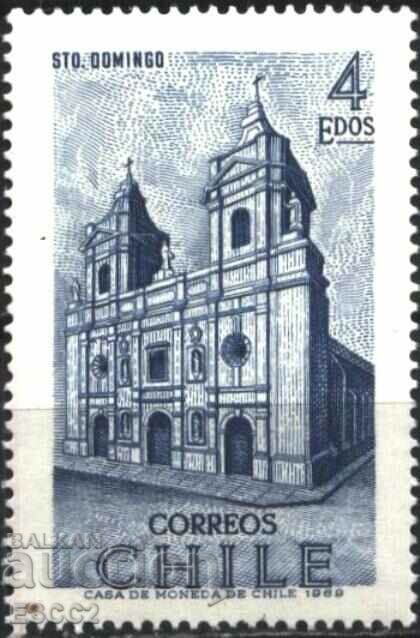 Чиста марка  Архитектура Църква 1969 от Чили