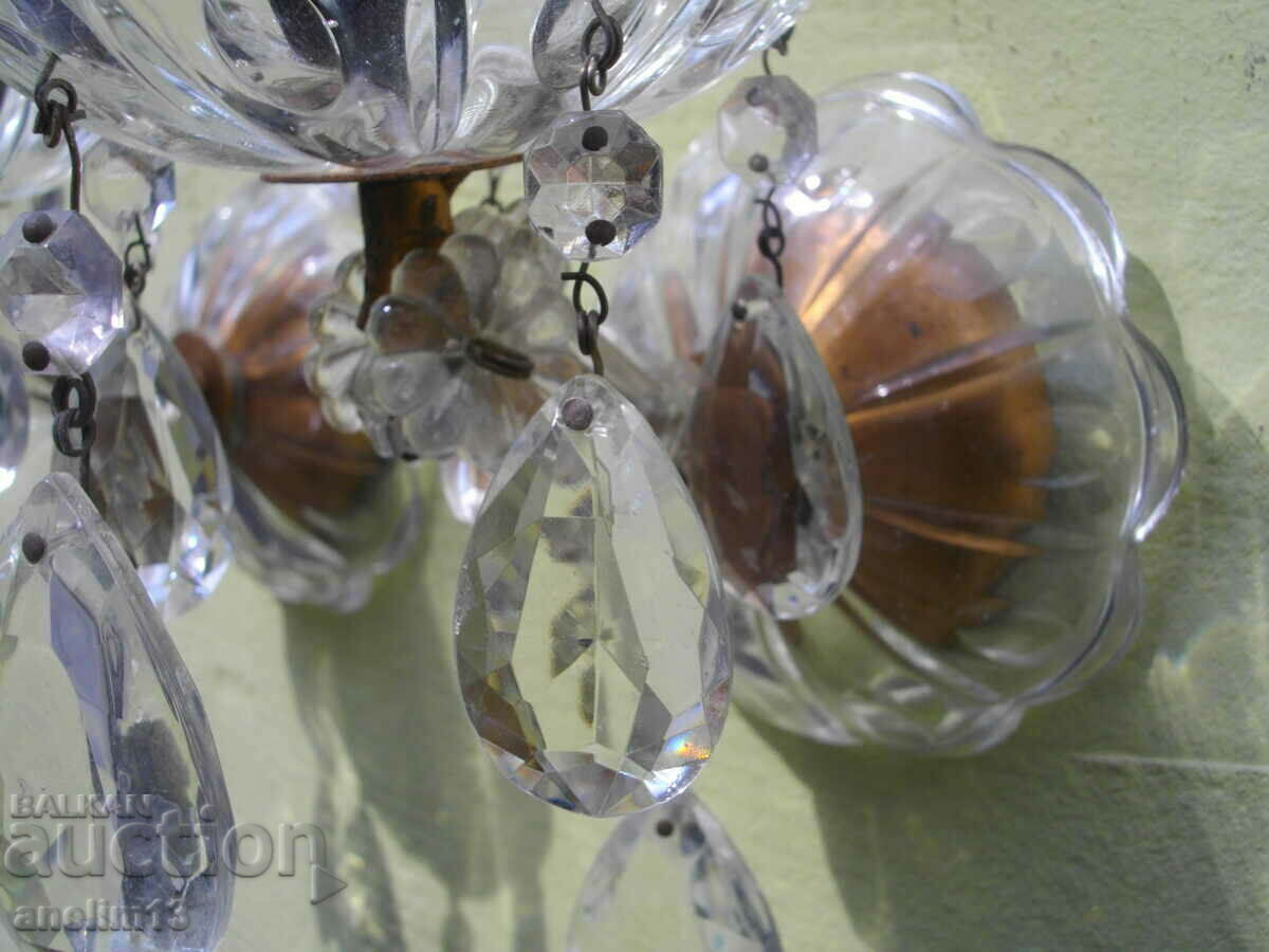 Delivery of OLD CRYSTAL LAMPS FOR WALL SQUARES Delivery of OLD CRYSTAL LAMPS FOR WALL SQUARES