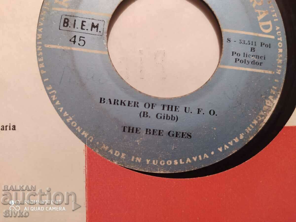 Auction THE BEE GEES gramophone record Auction THE BEE GEES gramophone record
