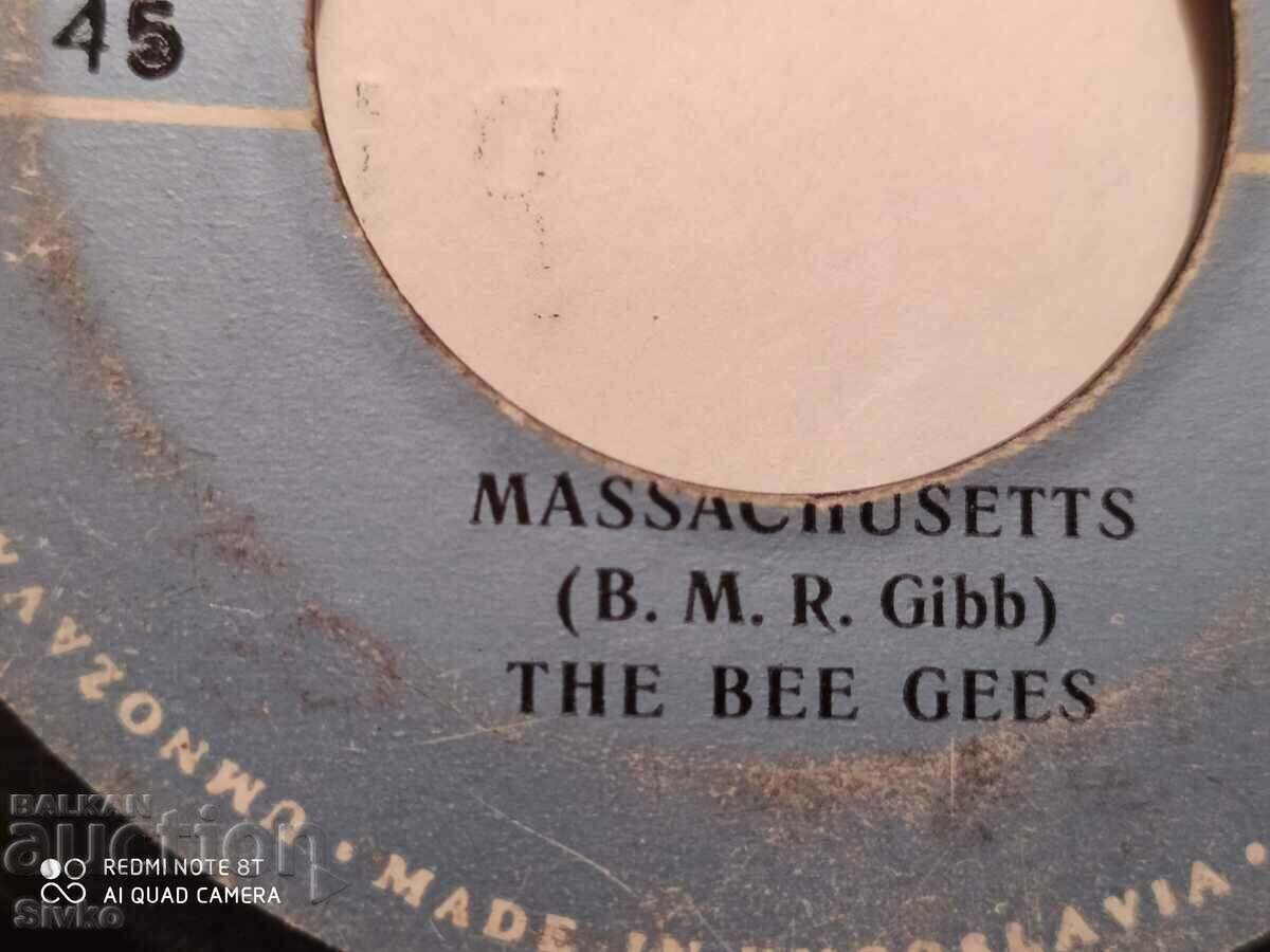 Delivery of THE BEE GEES gramophone record Delivery of THE BEE GEES gramophone record