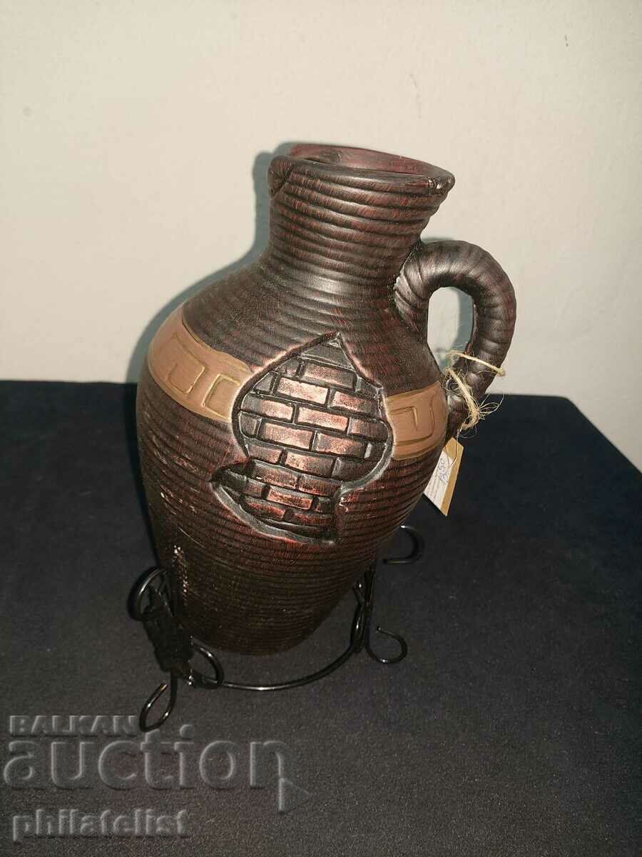 Vase, height - 25 cm! with price 12.00 BGN | € 6.14 Vase, height - 25 cm! with price 12.00 BGN | € 6.14