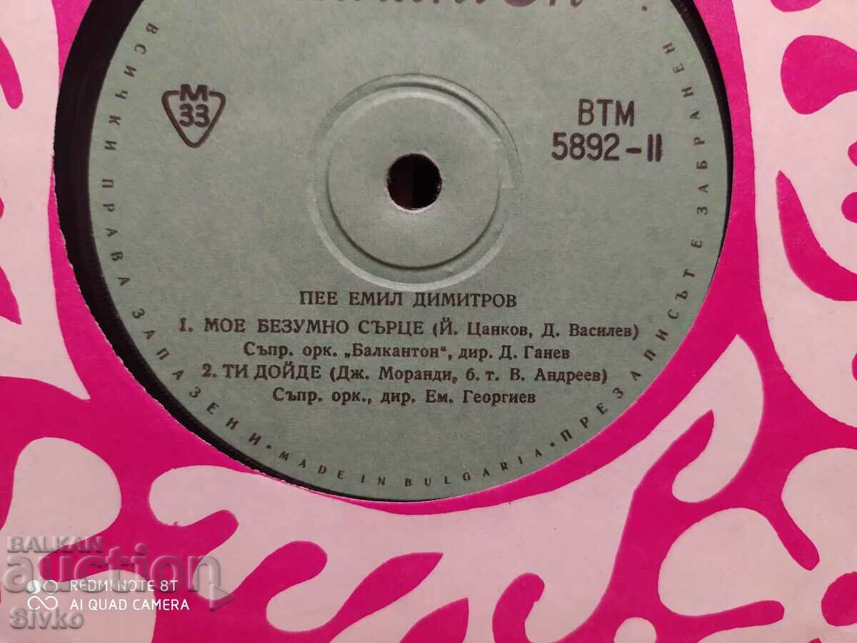 Delivery of Gramophone record Emil Dimitrov 8