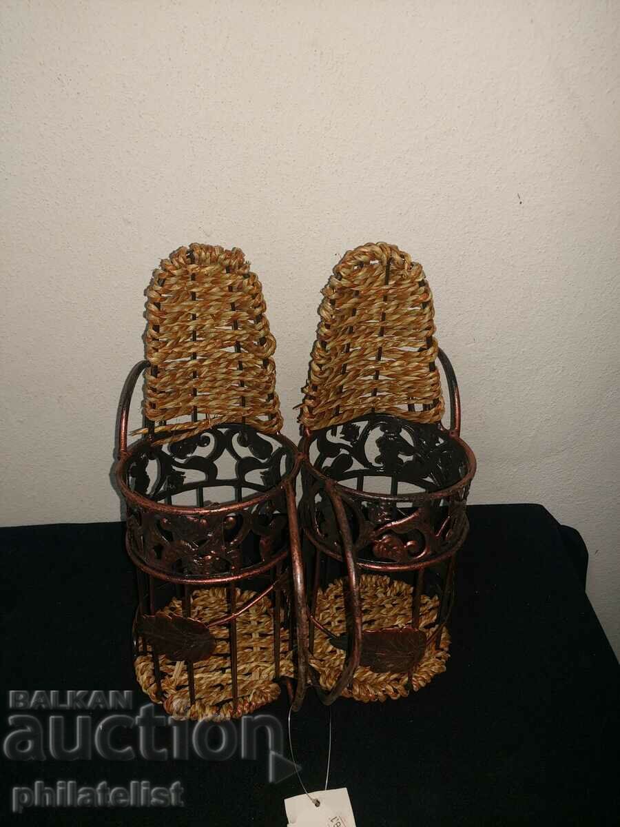 Wine rack #4 - for 2 pieces! with price 32.00 BGN | € 16.36 Wine rack #4 - for 2 pieces! with price 32.00 BGN | € 16.36