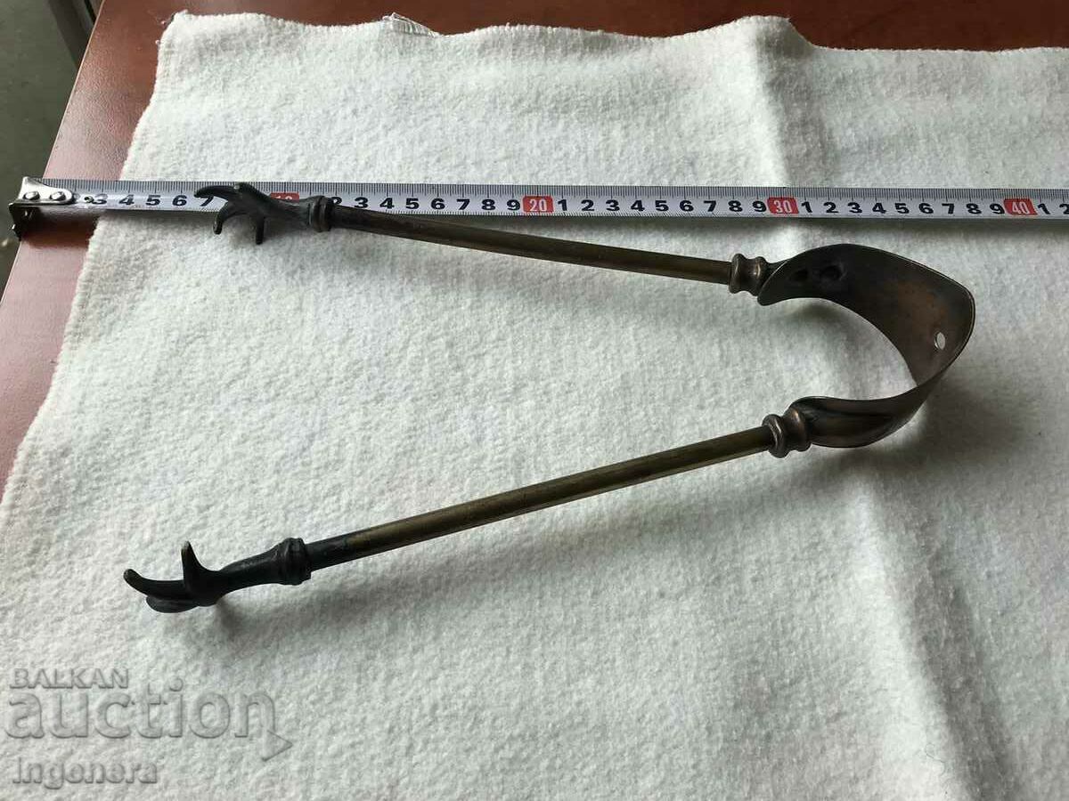 CLIP FOR FIREPLACE APPLIANCE BRASS BRONZE with price 36.00 BGN | € 18.41