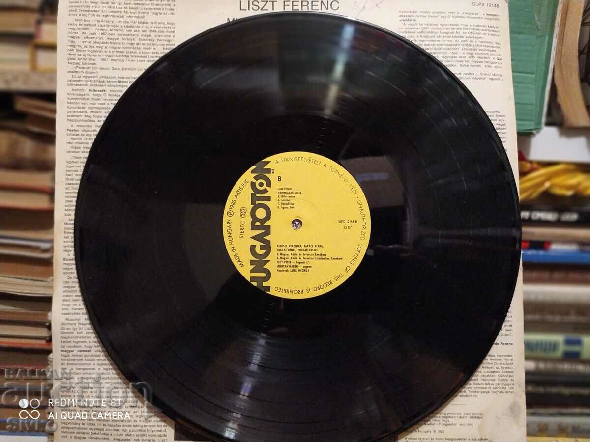 Auction Gramophone record HUNGARIAN CORONATION MASS Auction Gramophone record HUNGARIAN CORONATION MASS