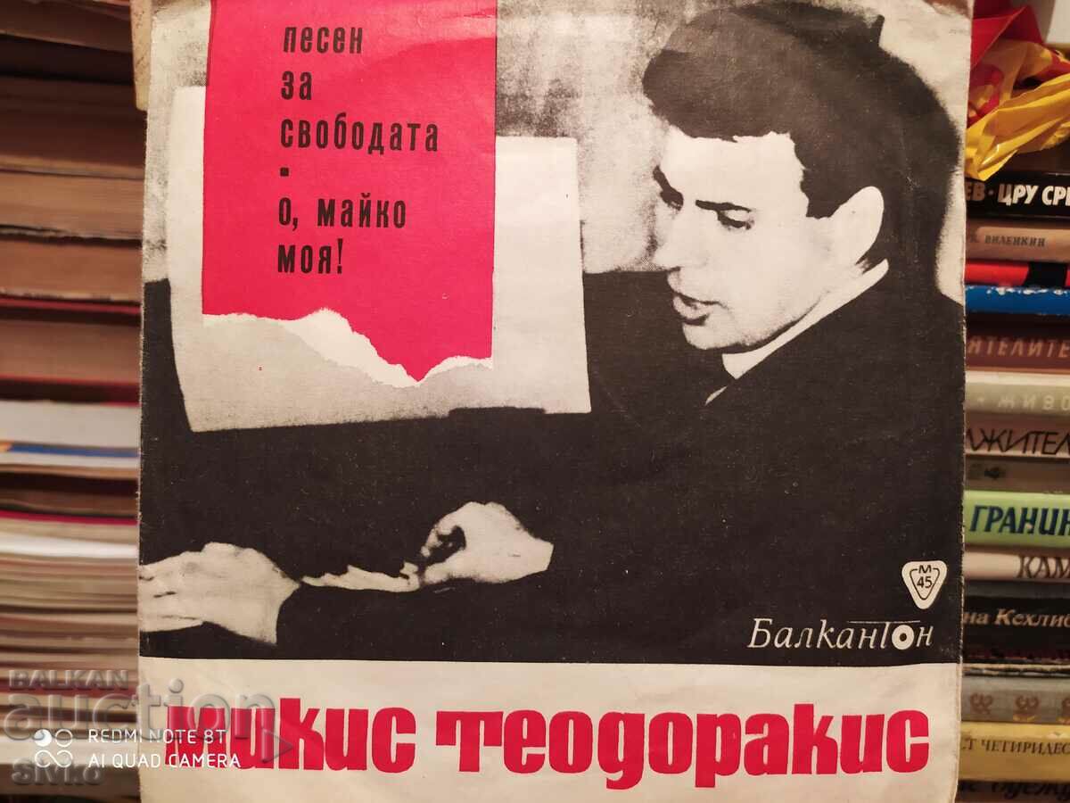 Disc de gramofon Mikis Theodorakis