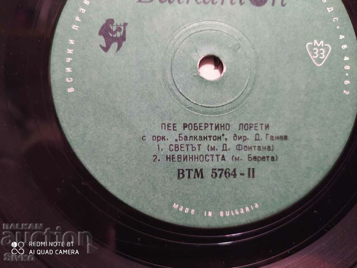 Delivery of Robertino Loretti Gramophone Record 1 Delivery of Robertino Loretti Gramophone Record 1