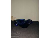 Ashtray - Blue glass #2